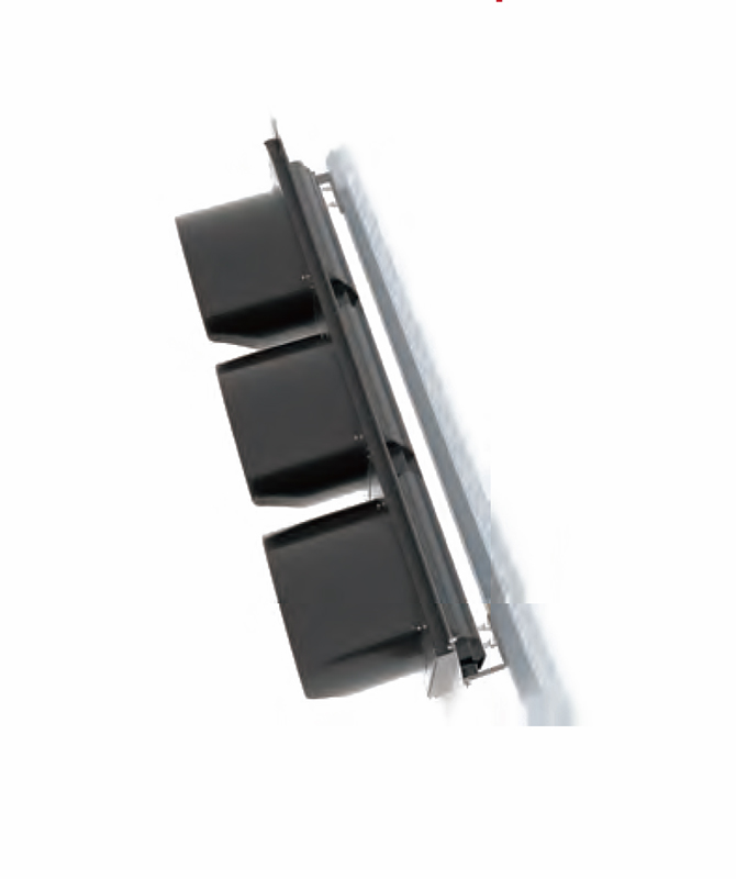 Horizontalna instalacija: Instalacija obruča LED semafori